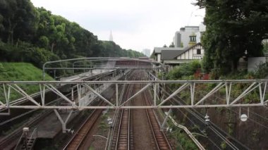 Tokyo Tren Kartlarını Yukarıdan Zaman Çizelgesi