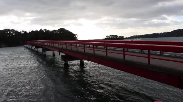 松島湾の橋 Japan — ストック動画