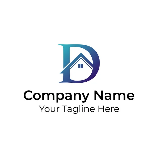 D harfi Logo Vektörü