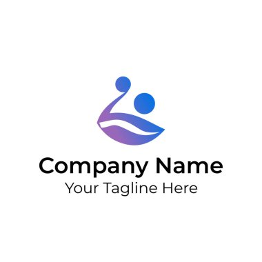 Soyut Basit Minimalist Logo Vektörü. Muhteşem Şirket Logosu