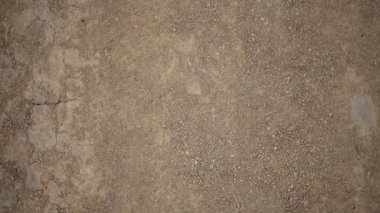 Üstten görünüm kırmızı zemin boyunca yürüme bot. 