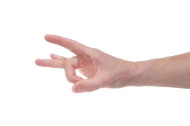 El tutan görünmez öğe. İşaretler kavramı