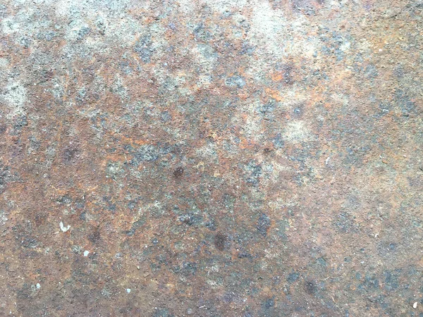 Rusty Viejo Áspero Textura Metal Fondo Textura Metal Oxidado Oscuro — Foto de Stock