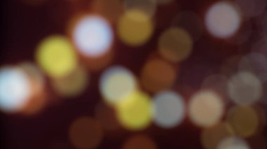 Atmosferik soyut arka plan, şehir ışıkları gece bulanıklığı. Bokeh odaklı arka plan Işıklar ve gölge