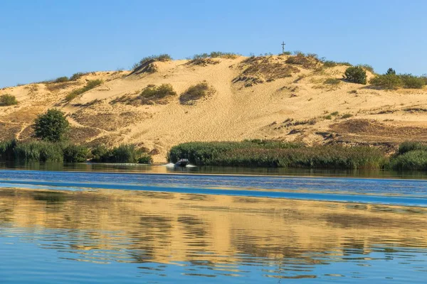 Su basmış kilise. Şekil değiştirme kilisesi. Kiev bölgesi. Ukrayna. 08 / 16 / 2020