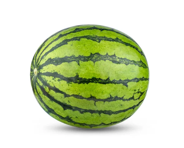 Wassermelone isoliert auf weißem Hintergrund — Stockfoto