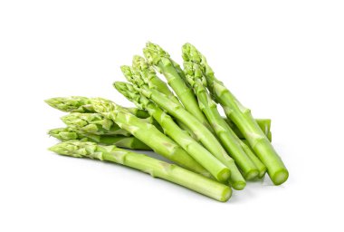 Kuşkonmaz beyaz arka planda izole edilmiş. tam alan derinliği