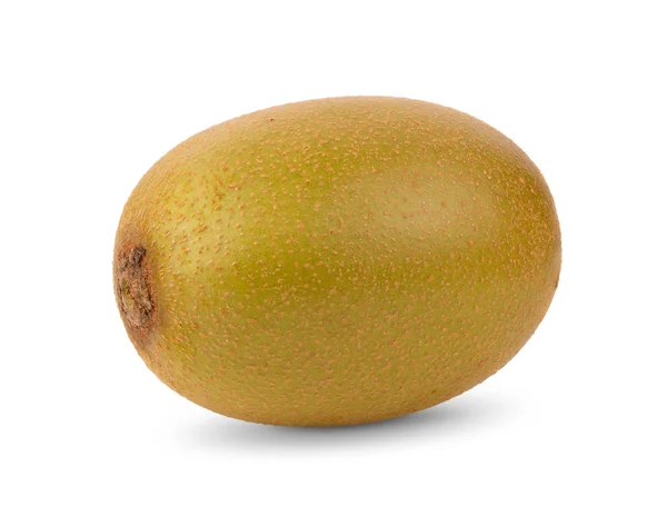 Goldene Kiwi Früchte Auf Weißem Hintergrund Volle Schärfentiefe — Stockfoto