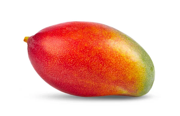 Fruta Mango Aislada Sobre Fondo Blanco Profundidad Total Campo — Foto de Stock