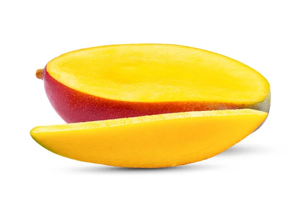 Mango Fruit Isolated White Background — Stock Photo, Image