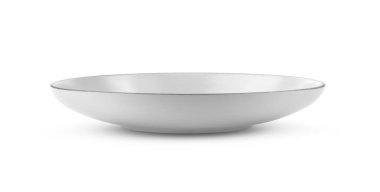 seramik kase beyaz arkaplanda izole