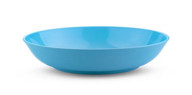 boş kase beyaz arkaplanda izole