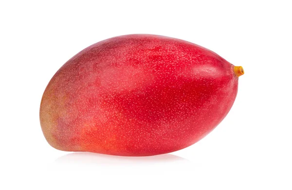 Mango Isolato Fondo Bianco Piena Profondità Campo — Foto Stock