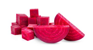 Beyaz arka planda izole pancar sebzeleri. tam alan derinliği