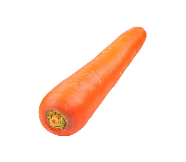 Zanahoria Fresca Aislada Sobre Fondo Blanco — Foto de Stock