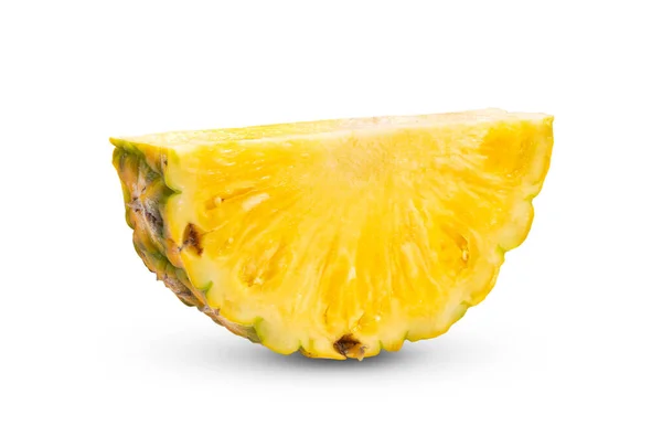 Ananas Isolerad Vit Bakgrund — Stockfoto