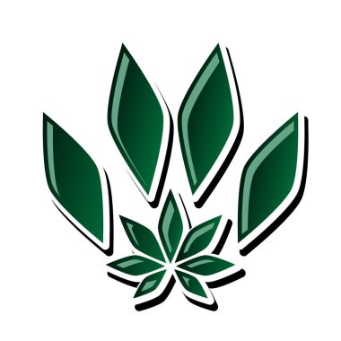 Esrar hayvanlar için. Olarak bir pençe için hayvan illüstrasyon esrar Yazdır beyaz bir arka plan üzerinde