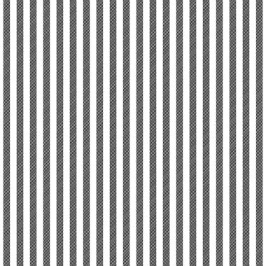 Siyah beyaz çizgili kumaş doku seamless modeli. Vektör çizim.