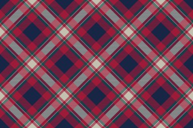 Tartan arka plan kumaş doku seamless modeli. Düz tasarım. Vektör çizim.