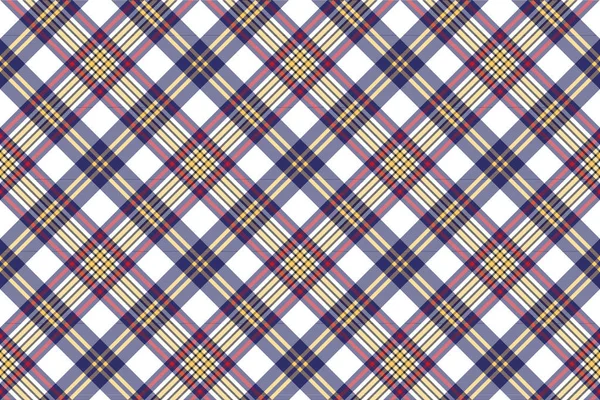 Dikişsiz desen Beyaz Mavi onay ekose. Vektör çizim.