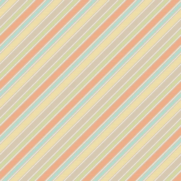 Pastel Bébé Couleur Amusant Rayé Fond Sans Couture Illustration Vectorielle — Image vectorielle