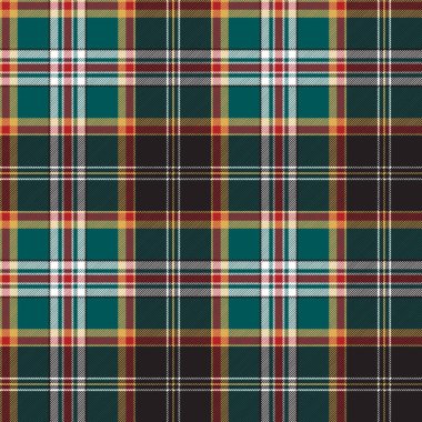 Çapraz kumaş doku seamless modeli onay ekose. Vektör çizim.