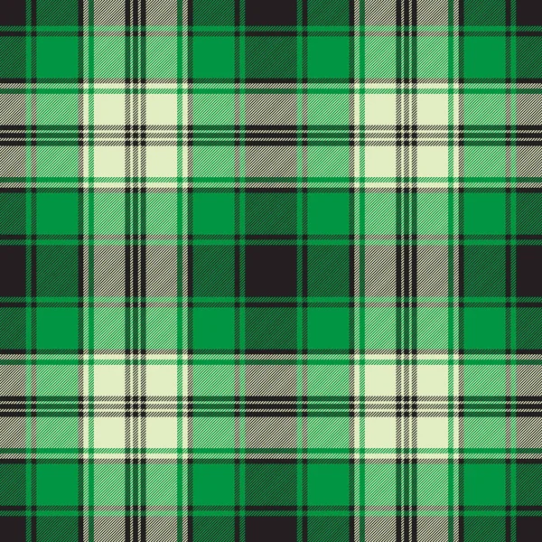 Yeşil onay ekose sorunsuz kumaş dokusu. Vektör çizim.