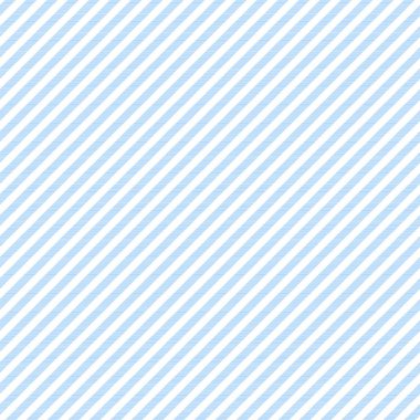 Mavi Beyaz çizgili kumaş doku seamless modeli. Vektör çizim.
