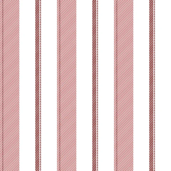 Texture Rayée Blanche Rouge Motif Sans Couture Illustration Vectorielle — Image vectorielle