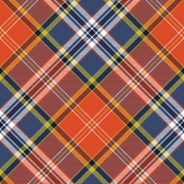 Tekstil tartan ekose doku seamless modeli. Vektör çizim.