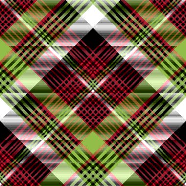 Soyut tartan arka plan onay seamless modeli. Düz tasarım. Vektör çizim.