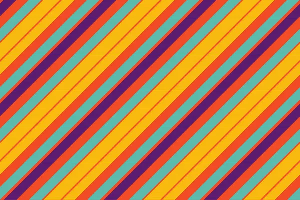 Naranja Arte Pop Color Rayas Diagonal Textura Tela Patrón Sin — Archivo Imágenes Vectoriales