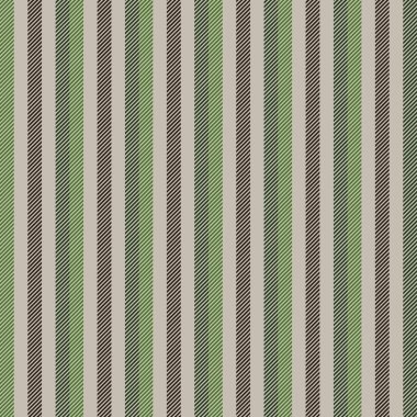 Yeşil kahverengi çizgili seamless modeli. Vektör çizim.