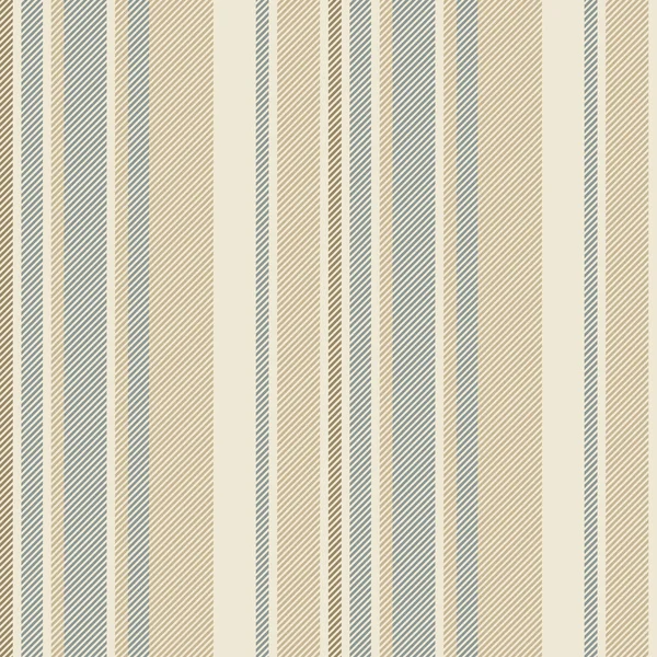 Beige Vintage Rayas Patrón Sin Costuras Cuadros Ilustración Vectorial — Vector de stock