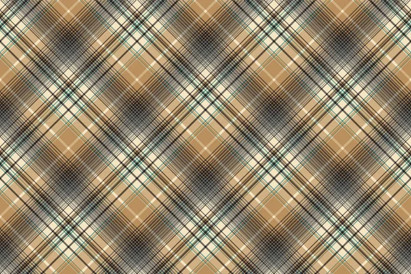 Beige Abstract Plaid Seamless Pattern Vector Illustration — Stock Vector