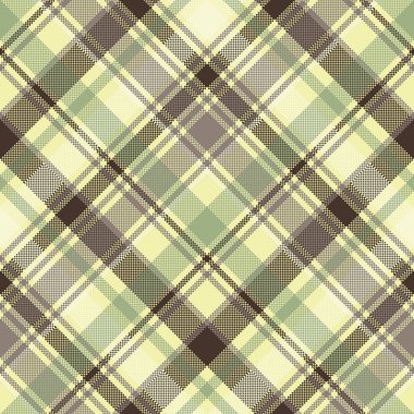 Ekose tartan seamless modeli onay kumaş dokusu. Vektör çizim.