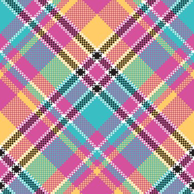 Bebek renk ekose seamless modeli. Vektör çizim.