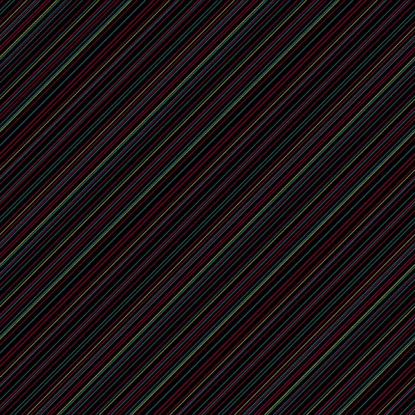 Noir Lignes Couleur Abstraites Fond Texturé Diagonale Illustration Vectorielle — Image vectorielle