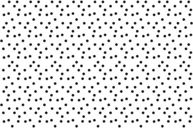Siyah beyaz dağılım polka vektör seamless modeli nokta