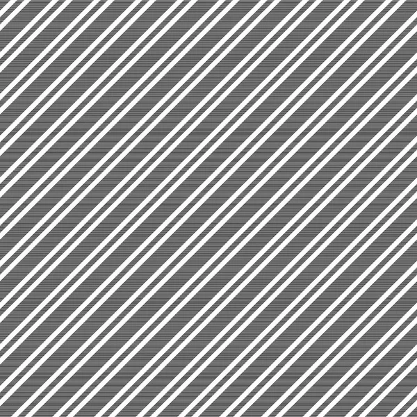 Modèle Sans Couture Rayé Abstrait Blanc Noir Illustration Vectorielle — Image vectorielle