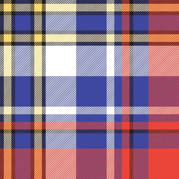 Couleur Plaid Motif Sans Couture Illustration Vectorielle — Image vectorielle