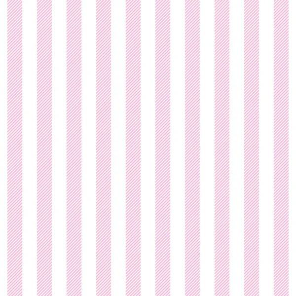 Patrón Sin Costuras Textura Tela Rayada Color Rosa Bebé Ilustración — Vector de stock