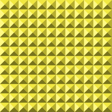 Sarı vektör arka plan soyut pyramidas doku seamless modeli