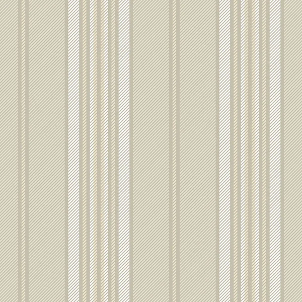 Beige Fabric Texture Lines Seamless Pattern Vector Illustration — Stock Vector