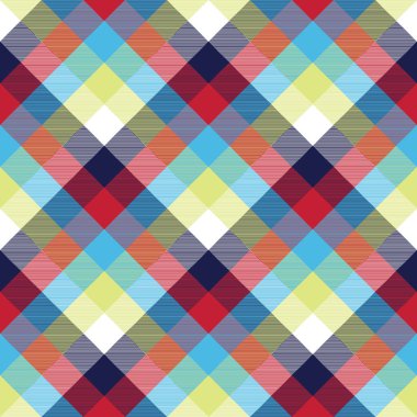 Masa örtüsü çapraz kumaş doku seamless modeli. Vektör çizim.