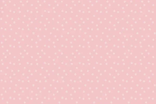 Sanft Pastell Baby Farbvektor Hintergrund Punkte Nahtloses Muster — Stockvektor