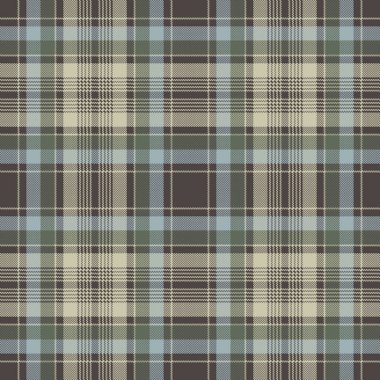 Klasik onay ekose sorunsuz piksel deseni. Vektör çizim.