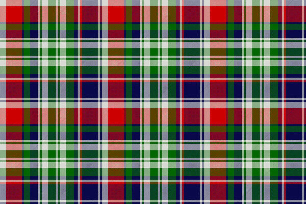 Classic plaid seamless pattern. Vector illustration.