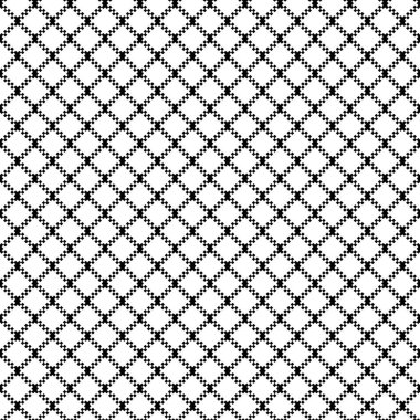 Süsleme beyaz seamless modeli örgü. Vektör çizim.