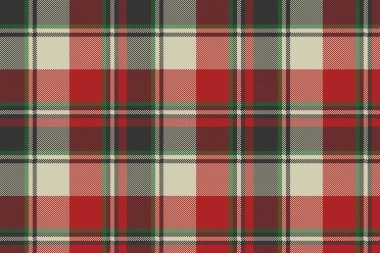 Kumaş doku piksel seamless modeli denetleyin. Vektör çizim.